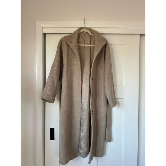 & Other Stories Belted Wool Coat - Picture 5 of 12